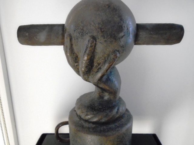 HAND AND BALL FINIAL 